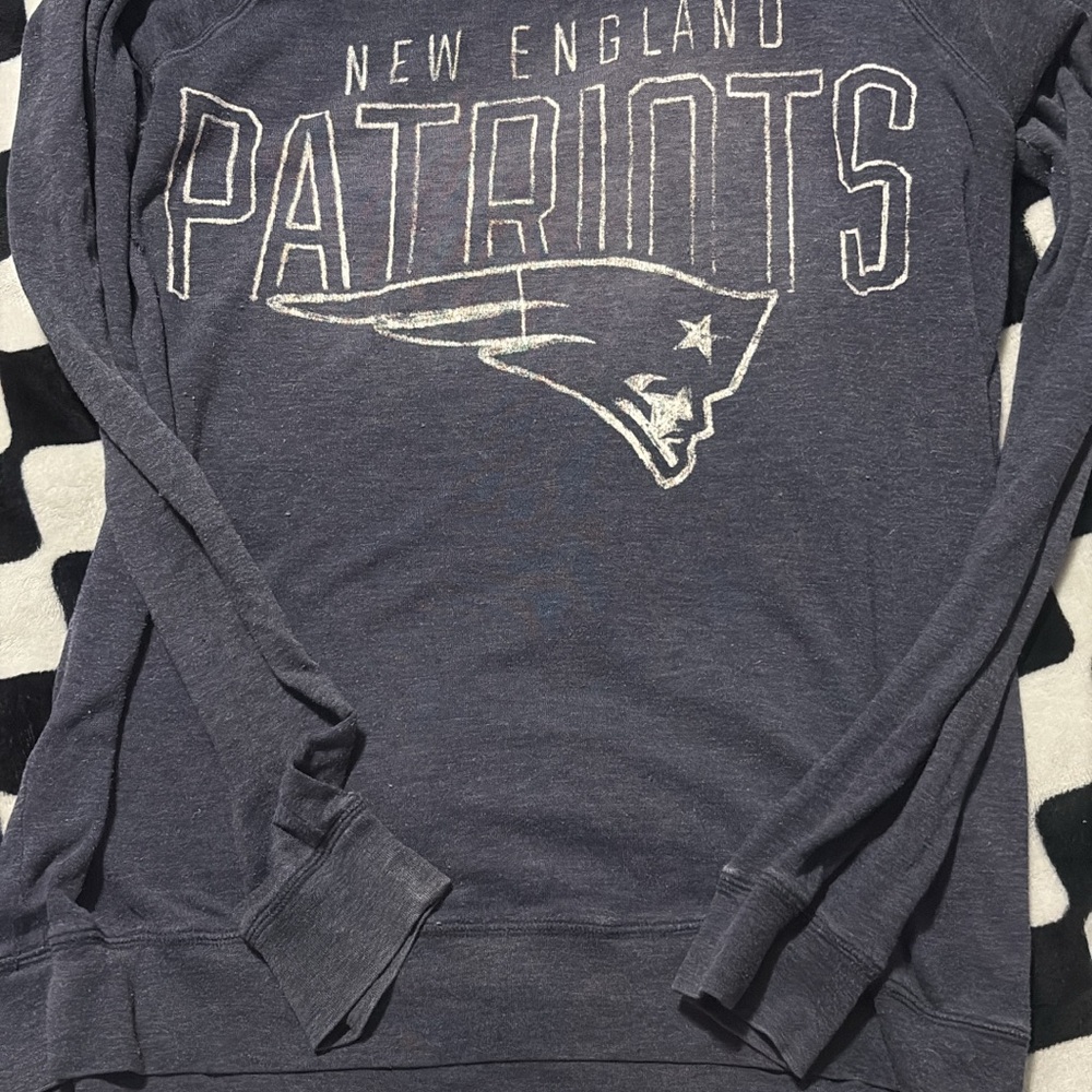 PINK Victoria's Secret New England Patriots Navy Top